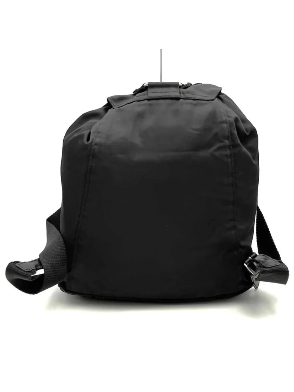 Prada Backpack Nylon Black Vintage